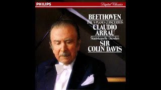 Arrau plays Beethoven  Piano Concerto Nº5 in Eflat major Op 73 quotThe Emperorquot [upl. by Auoy426]