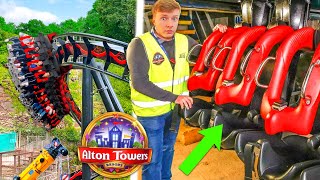 NEW Nemesis TRAINS REVEALED  Alton Towers [upl. by Lemhaj]