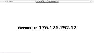 TUTORIAL Kaip pasikeisti IP adresa kas minute [upl. by Yendys]