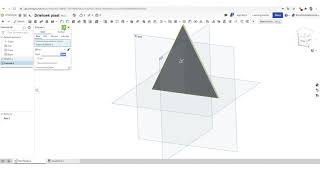 Tutorial 6 Dreieck herstellen  DXF Datei erstellen mit Onshape [upl. by Mairhpe]