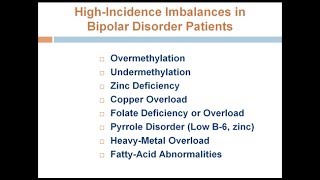 quotAdvanced Nutrient Therapies for Bipolar Disorders with Dr Walshquot  Natural Treatment for Bipolar [upl. by Odelet]