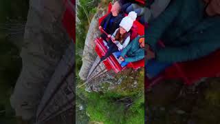 Would you dare to ride The Longest Mountain Roller Coaster in Switzerland shorts naturelovers [upl. by Teiluj]