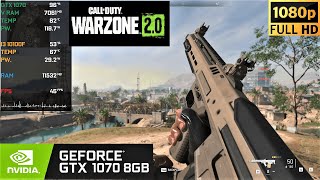 Call of Duty  Warzone 2 on GTX 1070 8GB  i3 10100F  1080p Ultra benchmark  NIS [upl. by Lluj936]