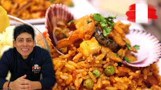 Cómo PREPARAR el mejor ARROZ con MARISCOS PERUANO 🇵🇪 [upl. by Koffler]