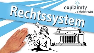 Das deutsche Rechtssystem einfach erklärt explainity® Erklärvideo [upl. by Onoitna270]