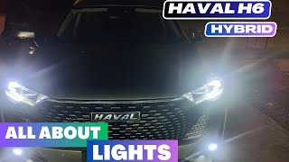 How Interior amp Exterior Lights work in Haval H6 [upl. by Farmer]