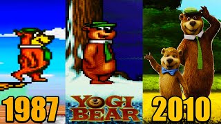 Evolution Of Yogi Bear Games 1987 2010 [upl. by Yxel257]