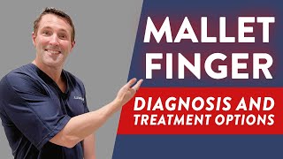 Mallet finger Diagnosis and treatment options [upl. by Reeve]