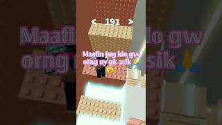 Maafin gw y😕🙏 roblox edit tower gameroblox video shorts [upl. by Cherye]