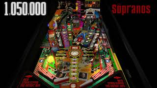 The Sopranos Stern 2005  TastyWasps  Visual Pinball X  VPX  Boss fight wizard mode [upl. by Vatsug]