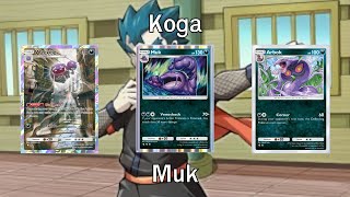 Koga Muk deck  Pokemon TCGPocket [upl. by Starks]