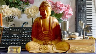 A Buddha in Irish Mists  Novation Peak Synth Bioscape DIY Noisebox Analog Radios Vaults Piano [upl. by Aurora]