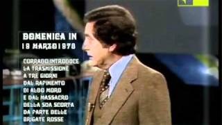 Corrado commenta il rapimento di Aldo Moro [upl. by Bloxberg642]