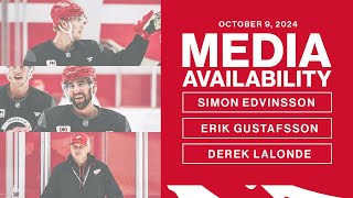 Edvinsson Gustafsson amp Derek Lalonde Media Availability  Oct 9 2024 [upl. by Autumn371]