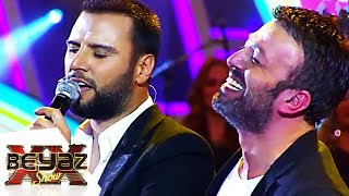 Alişan ve Serhat Kılıçtan Muhteşem Düet  Beyaz Show [upl. by Epilef]