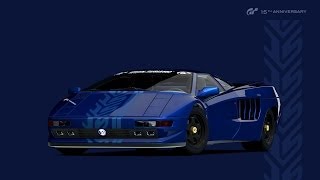 Gran Turismo 6  Cizeta V16T 15th Anniversary Edition  HD 1080p [upl. by Kiah]