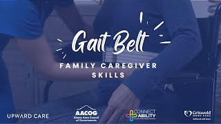 Gait Belt  Caregiver Skills Video Series [upl. by Kissner]