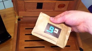 New Humidor amp Boveda Seasoning Kit Review [upl. by Inahteb538]