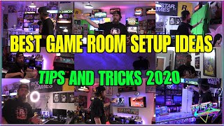 Game Room Setup Ideas Best Gaming Setup Tips 2020 [upl. by Livia65]