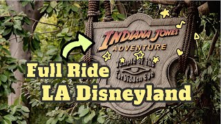 Indiana Jones Full Ride At La Disneyland [upl. by Valaria]