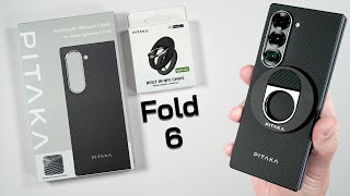 Galaxy Z Fold 6 PITAKA MagEZ Case 5 amp MagEZ Grip 2 [upl. by Perren]