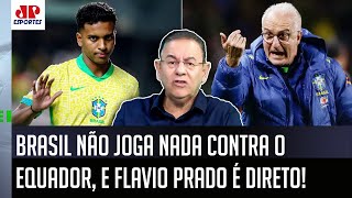 quotQUER VER JOGO BONITO NÃO VEJA SELEÇÃO O NÍVEL É PRECÁRIOquot Brasil NÃO JOGA NADA contra Equador [upl. by Duke]