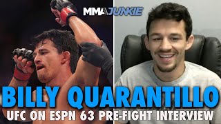 Billy Quarantillo Seeks Hall of Fame TypeWar vs Cub Swanson  UFC Tampa [upl. by Montanez834]