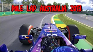 Perfect Precision Sebastian Vettels 2013 Australian GP Pole Lap 1 [upl. by Lamoureux]