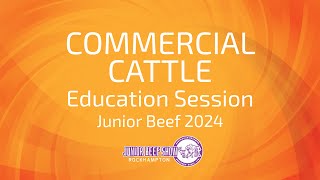 Junior Beef 2024 Commercial Cattle Presentation [upl. by Maximilian]