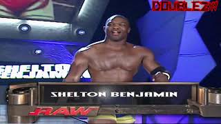 Shelton Benjamin vs Kerwin White  September 26 2005 Raw [upl. by Nave]