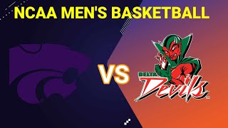 Kansas State Wildcats vs Mississippi Valley State Delta Devils  NCAA Mens Basketball Live Score [upl. by Htebasile]