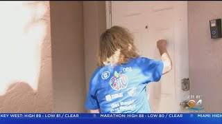 Broward School Officials Go Door Knocking To Find Unenrolled Students [upl. by Ermine]