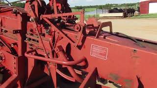 1984 Hesston 4600 Square Baler on BigIron Auctions [upl. by Lawley]