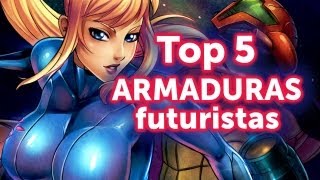 Top 5  Armaduras Futuristas en juegos [upl. by Odnala163]