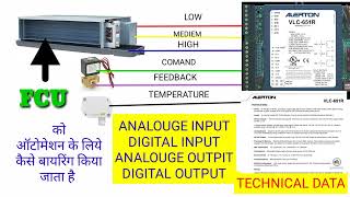 ALERTON VLC DDC TO FCU CONTROL WIRING HVAC BMS SYSTEM BUILDING MANAGEMENT SYSTEM [upl. by Mcadams]