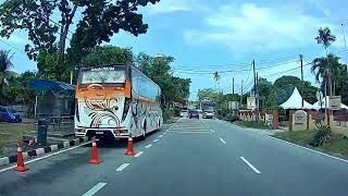 2024 Driving View  from Penang Entopia Butterfly Farm to Angsana Teluk Bahang penang [upl. by Yelssew]