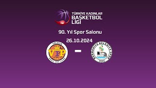 Yalova VİP  Aslan Yol Burhaniye Belediyespor TKBL 7Hafta [upl. by Suoilenroc967]