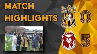 Highlights  Folkestone Invicta 05 Hastings United  Isthmian Premier Division [upl. by Prisilla718]