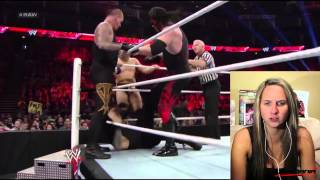 WWE RAW 42213  Shield Vs Taker Kane and Bryan LIVE COMMENTARY [upl. by Mossberg]