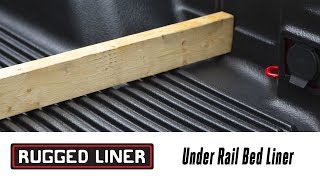 In the Garage™ with Total Truck Centers™ Rugged Liner Under Rail Bedliner [upl. by Moulden]