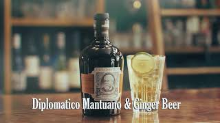 Diplomático Mantuano amp Ginger Beer [upl. by Dorri574]