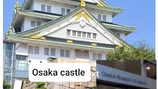 Osaka castle JapanOsaka castle museum Osaka museum of history osakacastle japantrip [upl. by Surat]