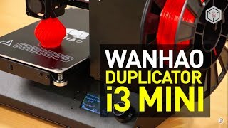 Wanhao Duplicator i3 Mini 3D Printer Review The Smallest Duplicator [upl. by Groot]