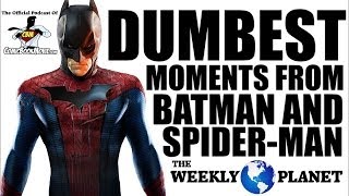 Dumbest Moments From BATMAN amp SPIDERMAN [upl. by Nilyram934]