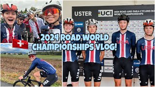 Having Road Worlds be my second ever road race🫣  behind the scenes vlog [upl. by Autum]