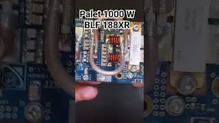 Palet Booster Amplifier 1000 watt mode bands fm final BLF188XR radio [upl. by Lednic]