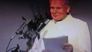 Bezoek Paus Johannes Paulus II aan Belgie  Pape Jean Paul II a Belgique [upl. by Mooney]