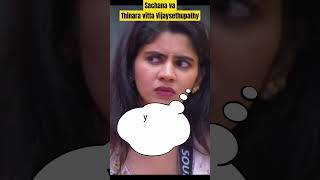 Bigg boss Sachana ku nose cut vijaysedhupathi trending bbs8 [upl. by Gearhart]