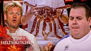 Oh Crab The Best Challenges With Crabs  Hell’s Kitchen [upl. by Broucek954]