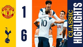 Spurs score SIX at Old Trafford  Man United 16 Tottenham Hotspur  CLASSIC HIGHLIGHTS [upl. by Reham537]